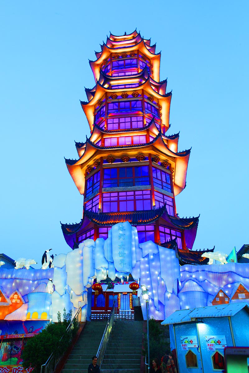 自贡彩灯，