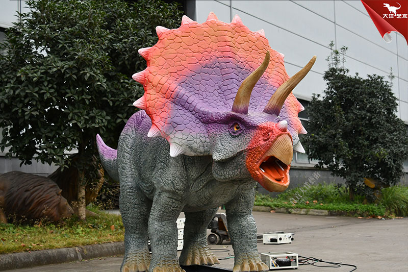 三角龙仿真模型